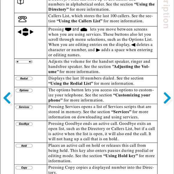 Aastra landline phone. Wall or desk speaker phone. Model 390 - Picture 10 of 11